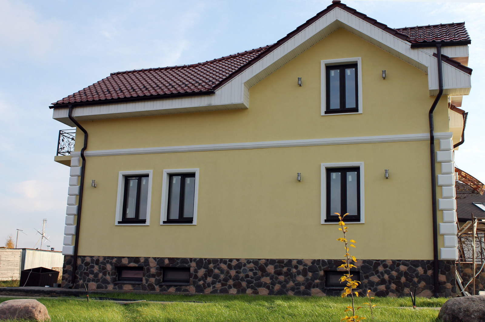 Отделка дома в ДНП "Солнечное"