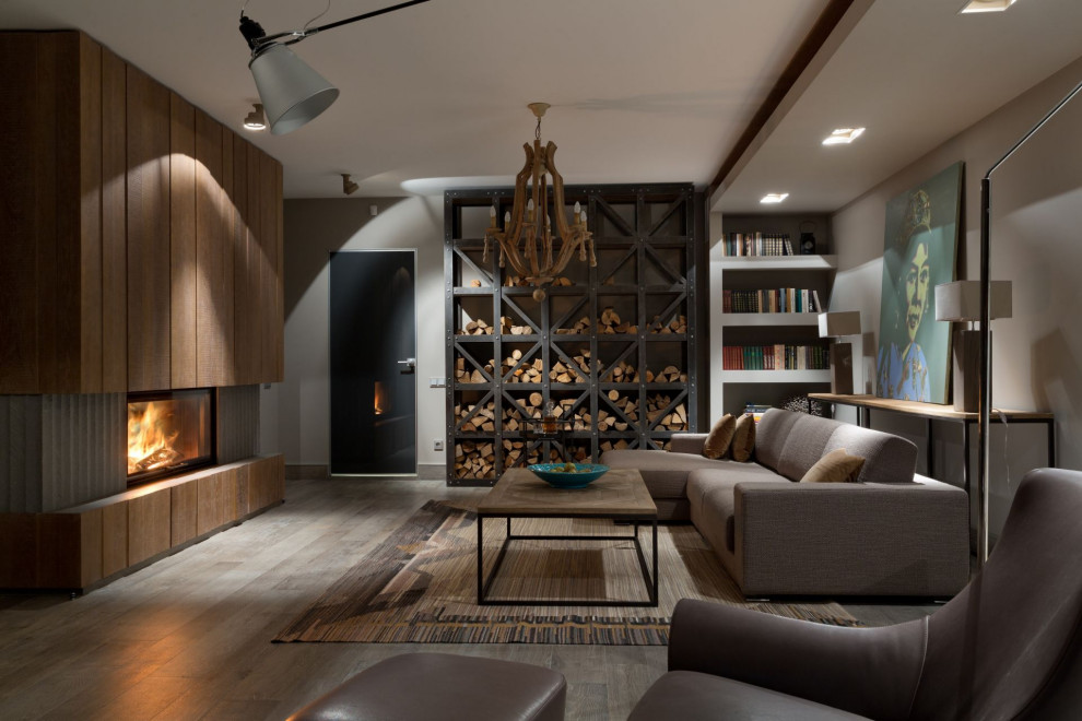 Интерьер гостиной в стиле этно