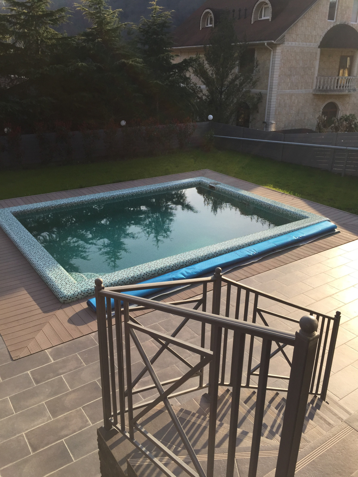 Скиммерный бассейн в Мацесте