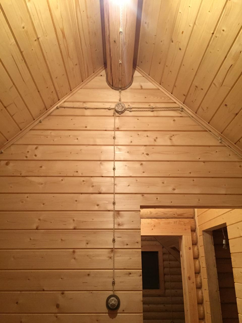 Монтаж электрики в ретро стиле