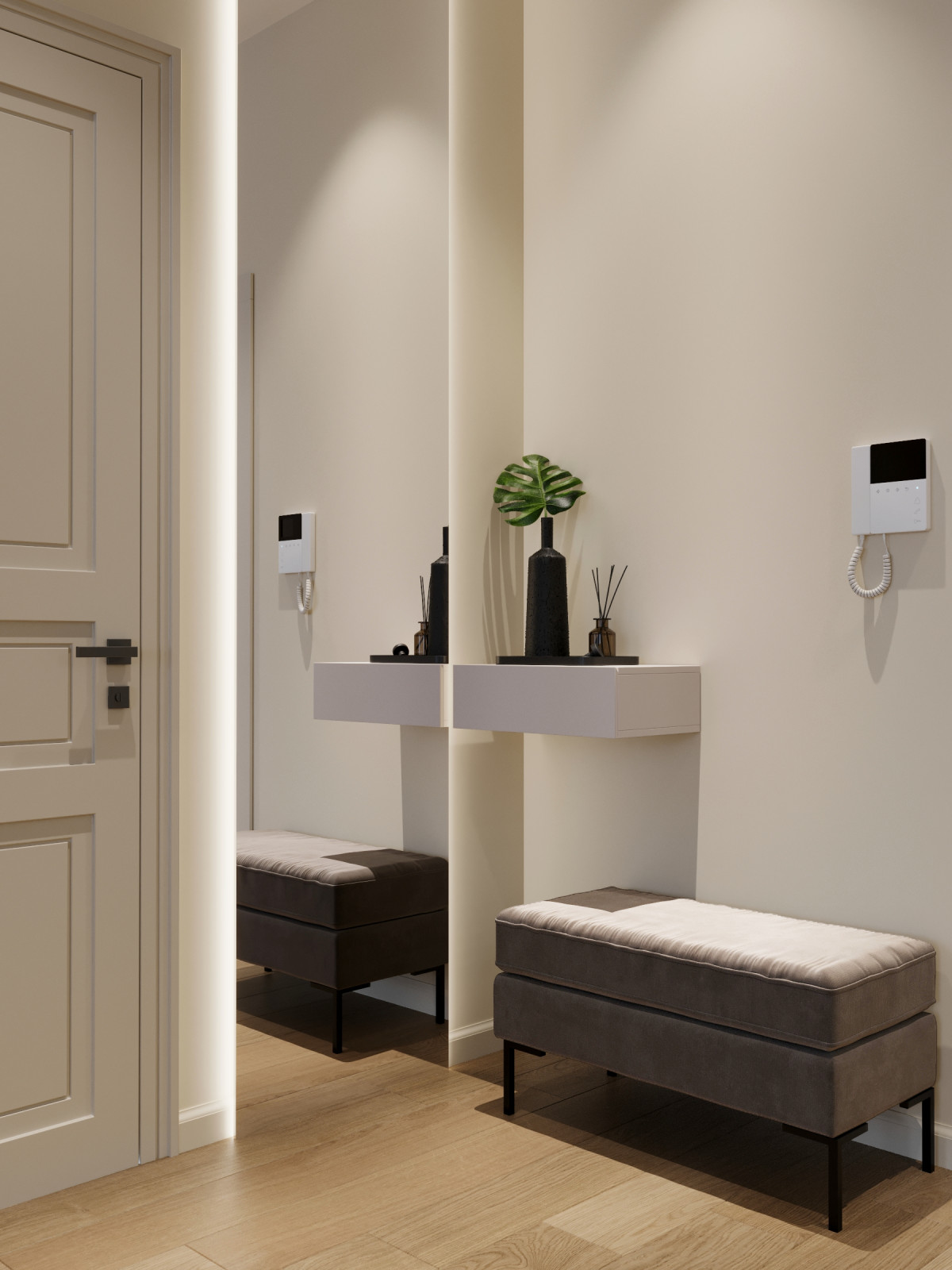 Однокомнатная квартира в современном стиле