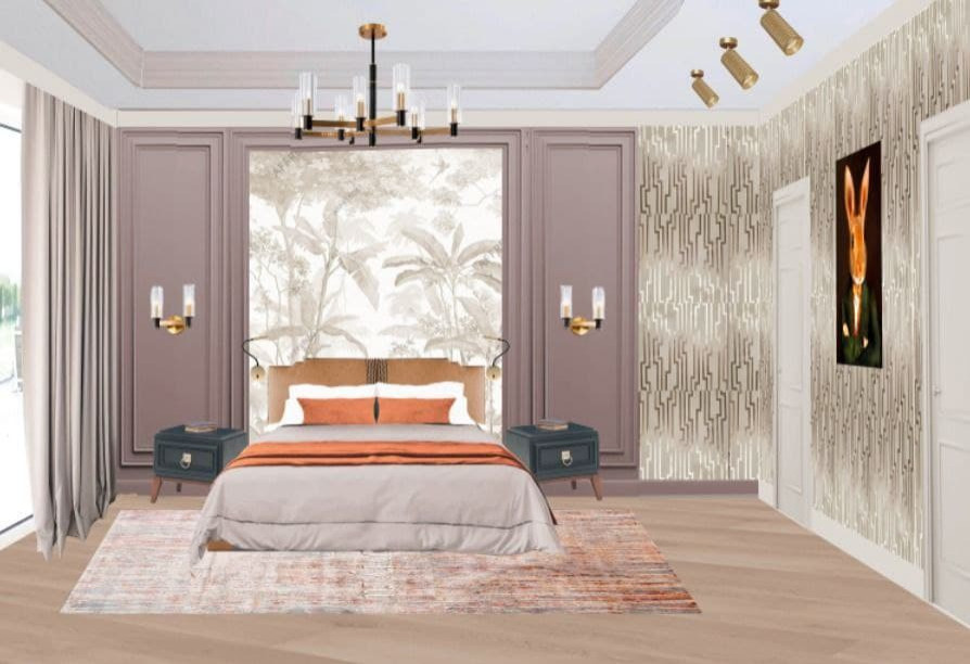 Загородный дом в английском стиле.