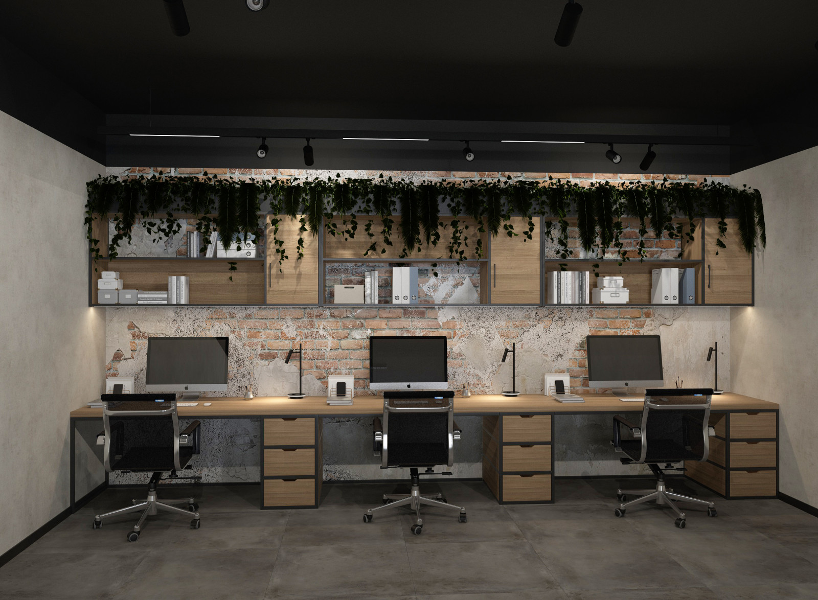 Офисное пространство в стиле LOFT