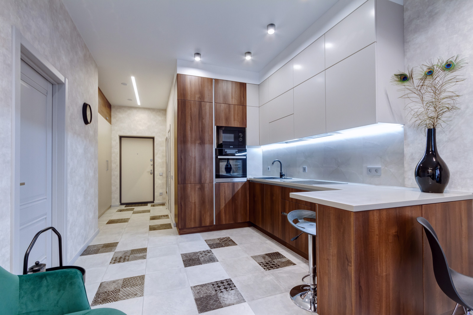 Реализация проекта квартиры в ЖК Prime House, Новосибирск