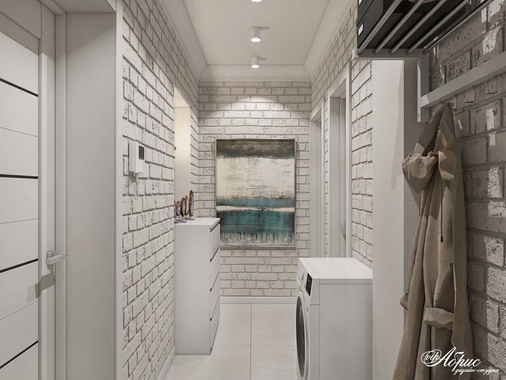 Дизайн интерьера двухкомнатной хрущевки (пос.Химинститута)