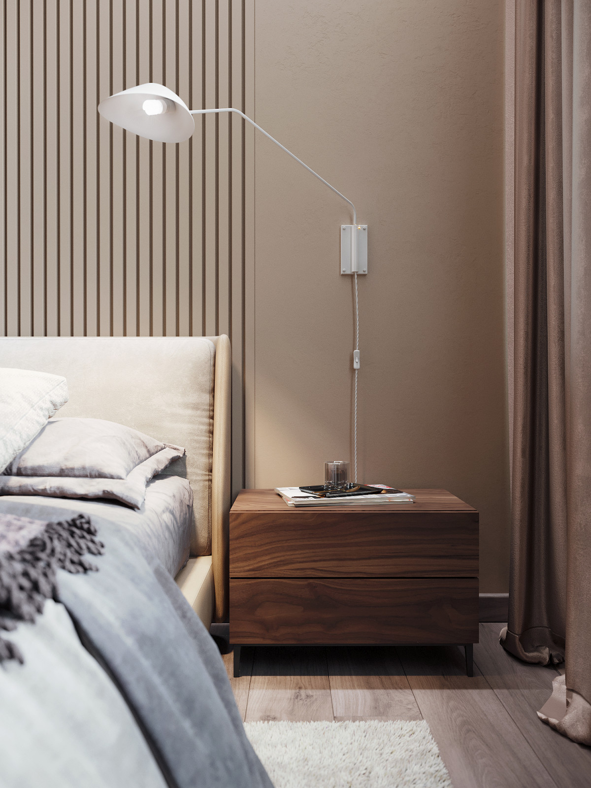 Стильная спальня