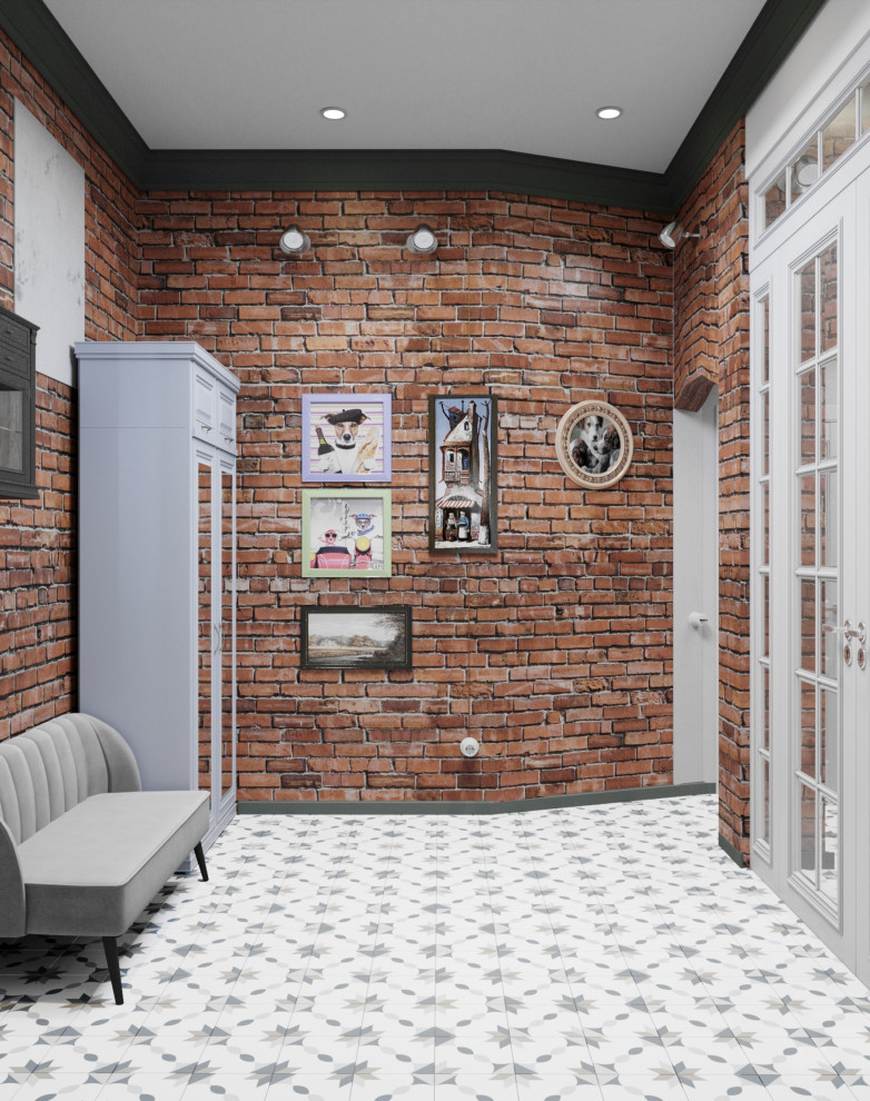 Интерьер в винтажном стиле для квартиры в доме дореволюционной застройки