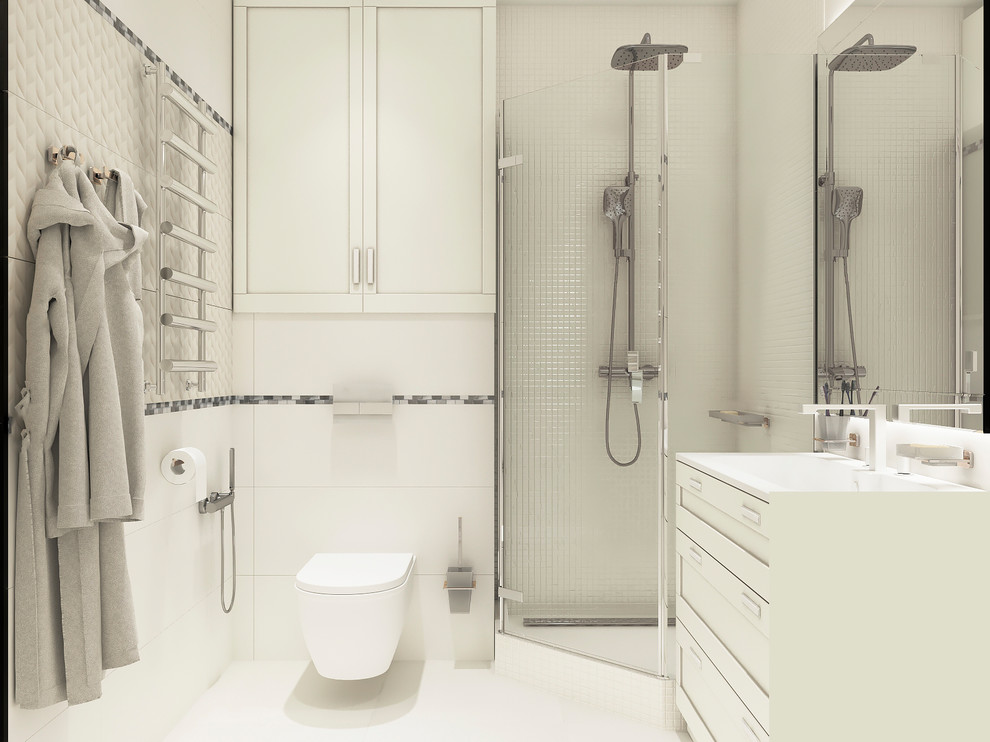 Обложка проекта: Санузлы в жк Арт сити-четырехкомнатная квартира