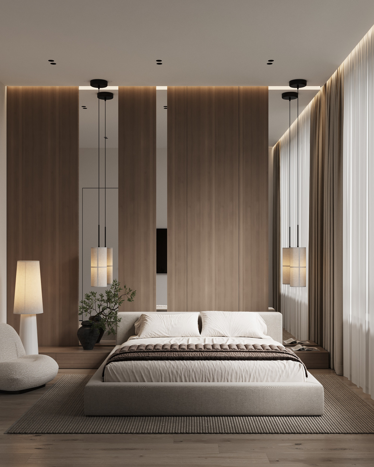 Проект интерьера для загородного дома в Липецке