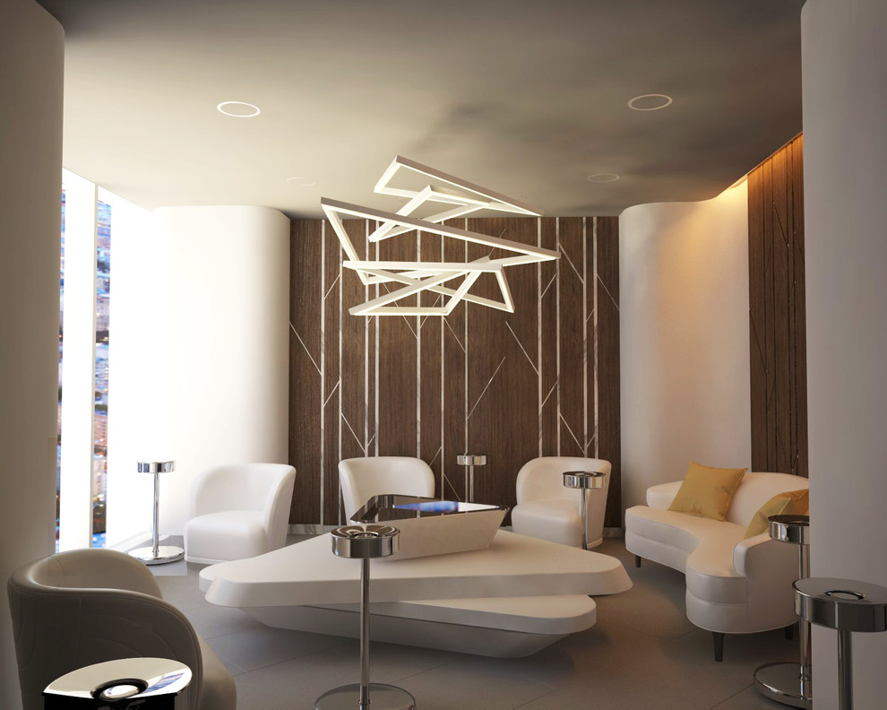 Обложка проекта: Комната для курения в пространстве Mercury Space