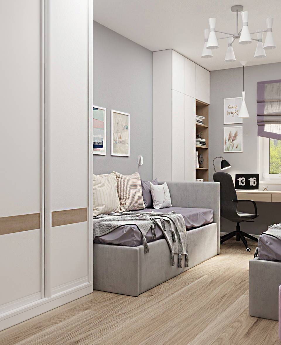 Частичный проект по ул. Лескова, Новосибирск