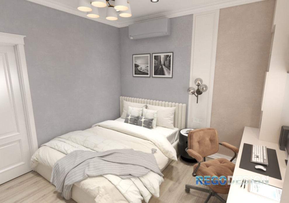 №45 ДИЗАЙН-ПРОЕКТ КВАРТИРЫ В ЖК ПУШКИНСКИЙ 50 КВ.М.