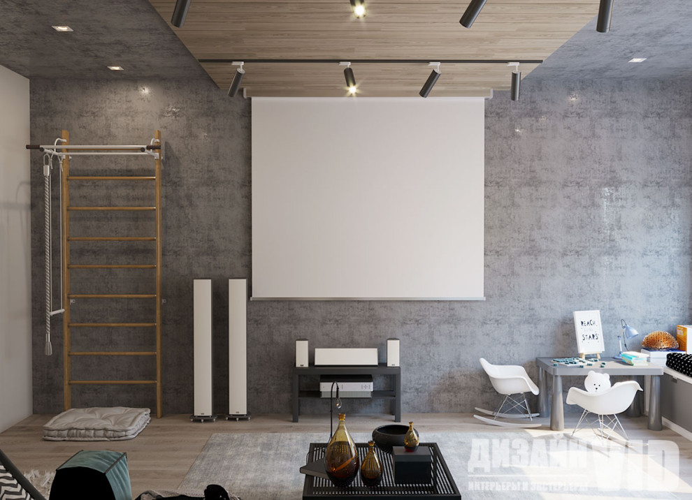 Дизайн-проект двухэтажного дома 400 метров