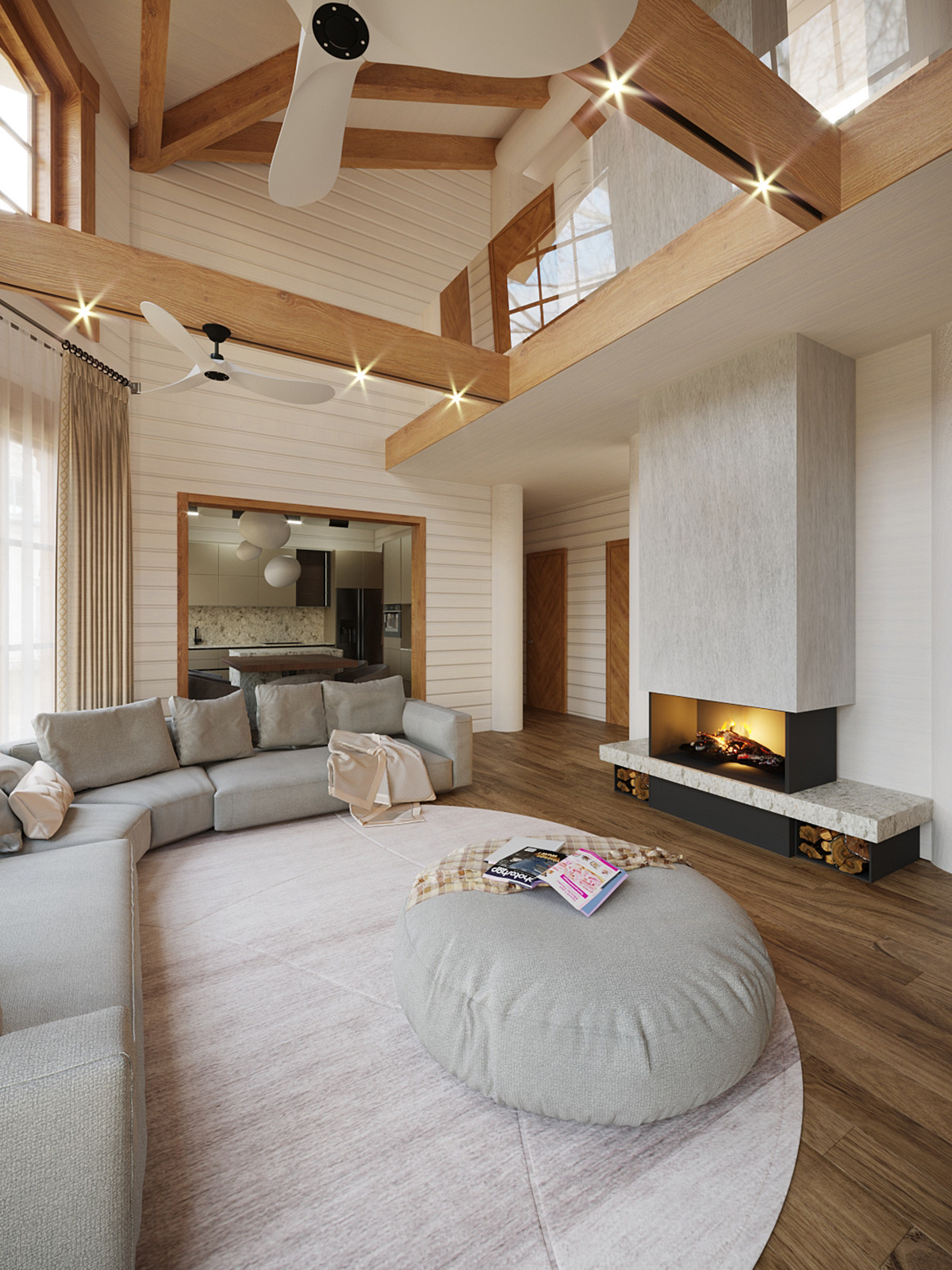 Коттедж из бруса