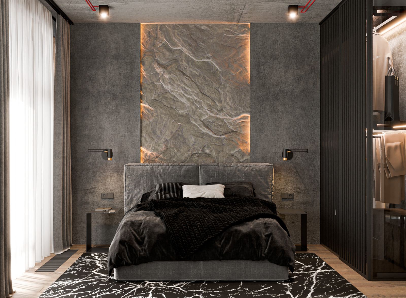 Проект в стиле лофт в жк Ричмонд