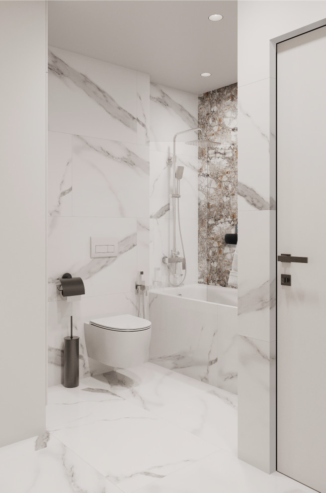 Квартира с современным интерьером для молодой семьи