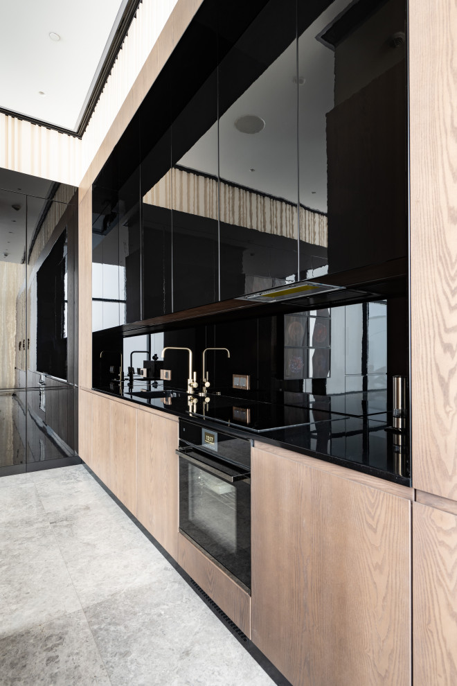 Мебель из шпона для кухни