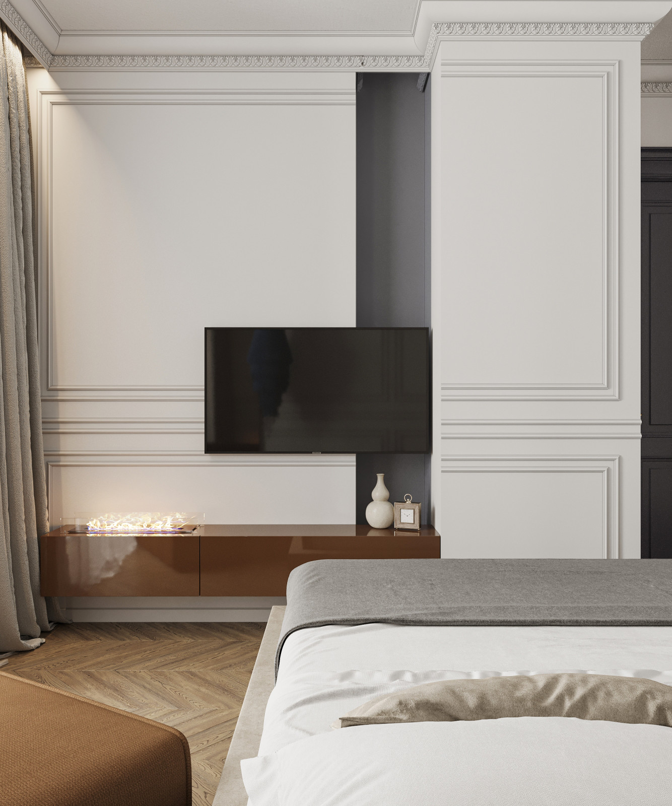 Квартира с видом на озеро