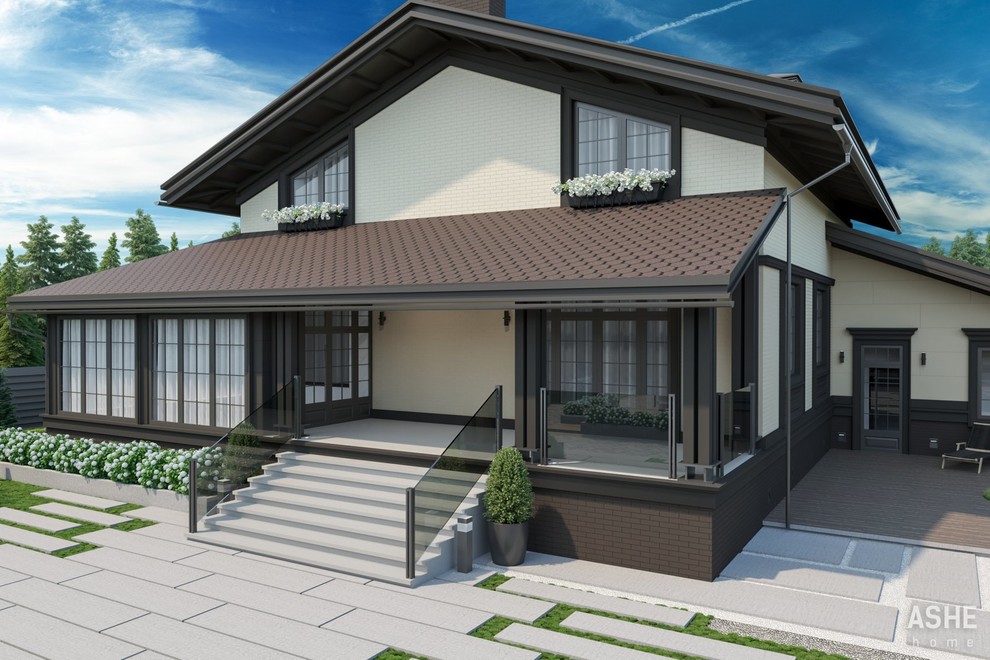 Обложка проекта: Коттедж в Давлеканово