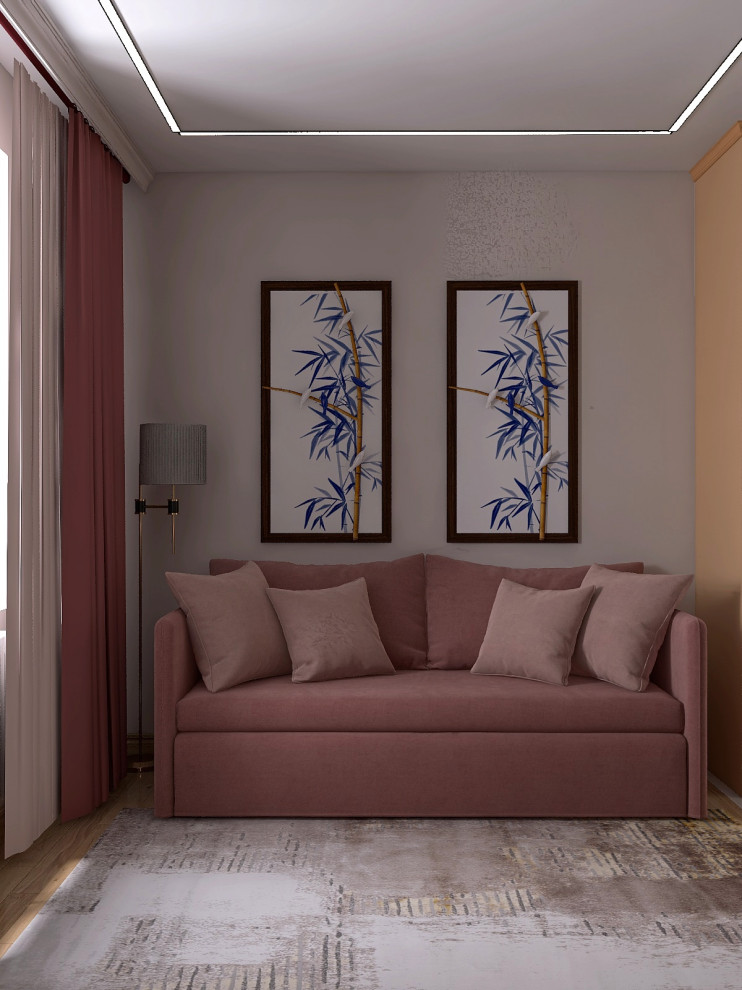 Студия для молодой девушки