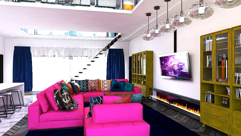 Двух этажный дом