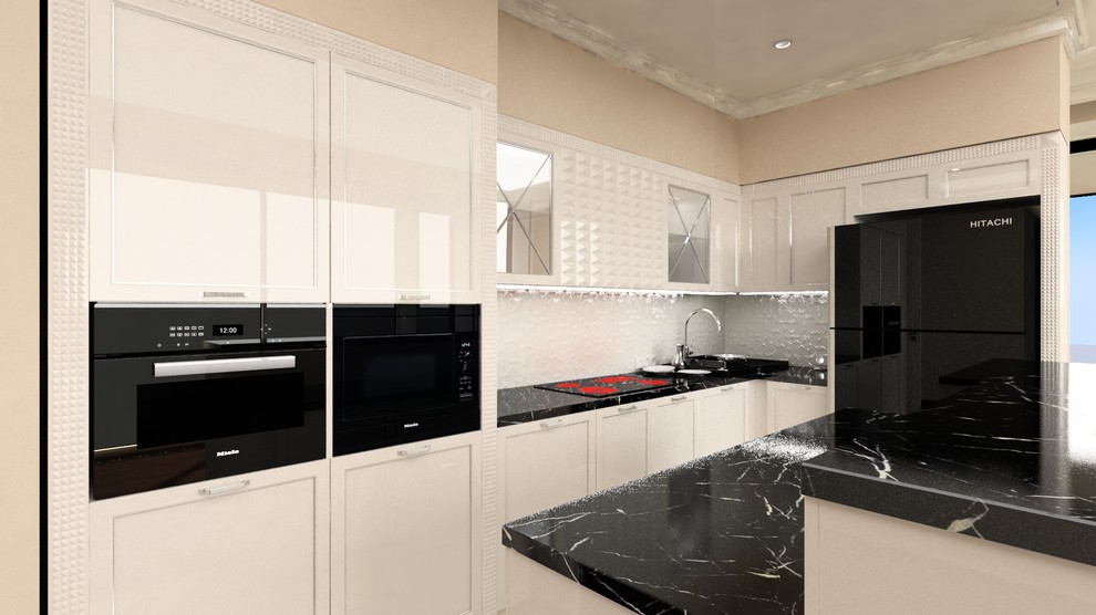 Квартира в "Парк Рублёво" - гостинная+кухня