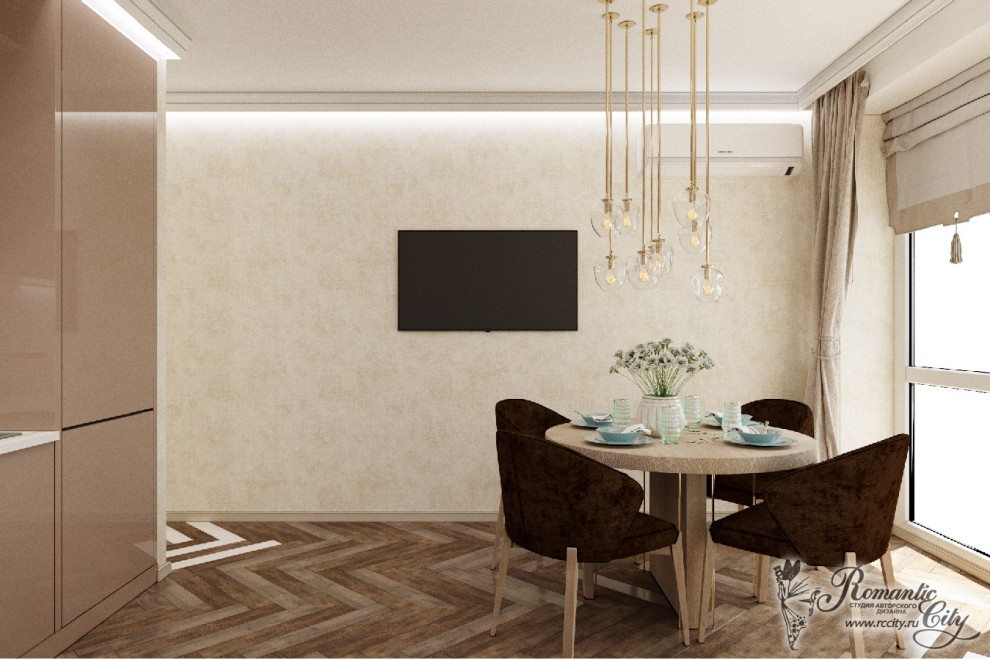 Дизайн двухкомнатной квартиры (ЖК Седьмой Континент г.Краснодар)