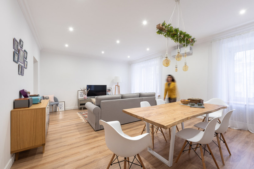 Проект квартиры для молодой семьи на Павелецкой - 80м2