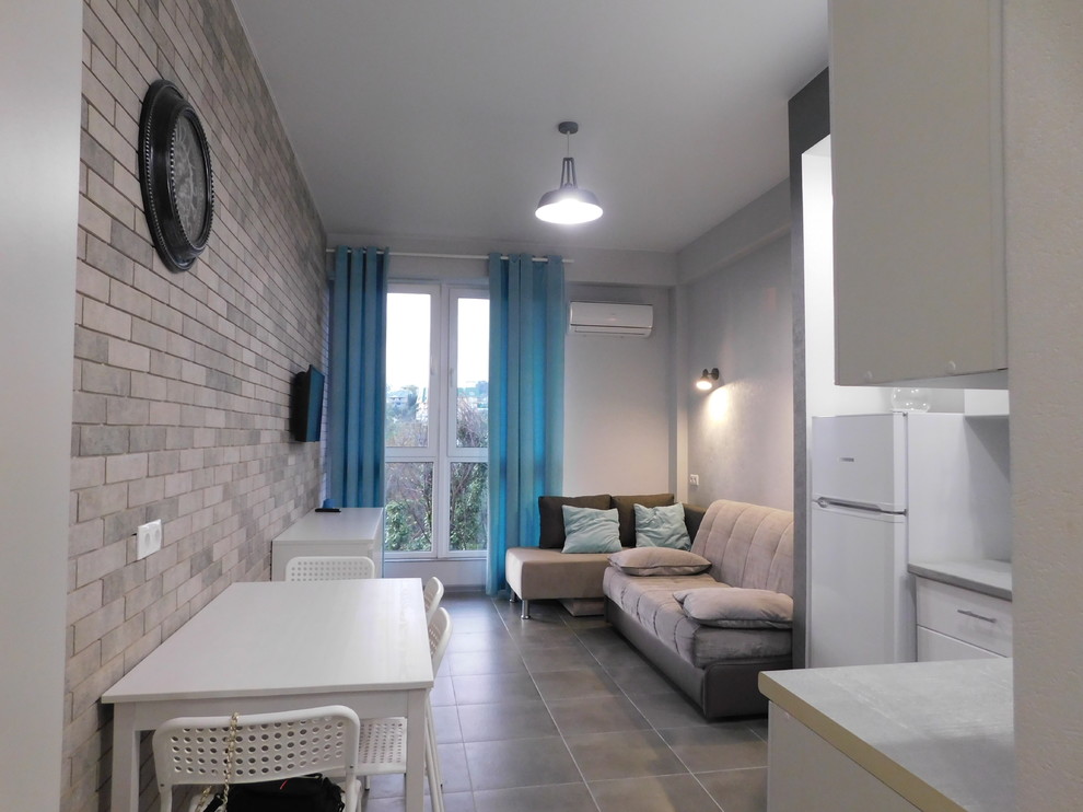 Стильная студия 25м2.   ЖК Романовский