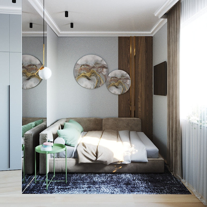 Дизайн квартиры 50 кв.м.