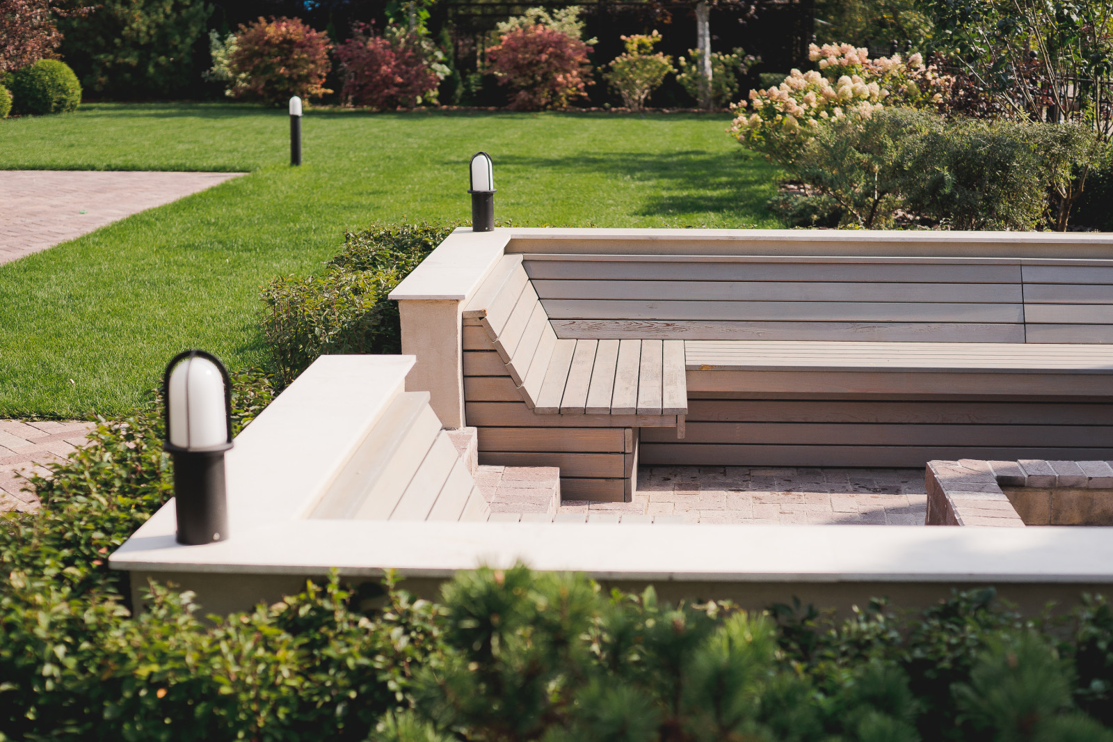 Современный сад на Успенском шоссе