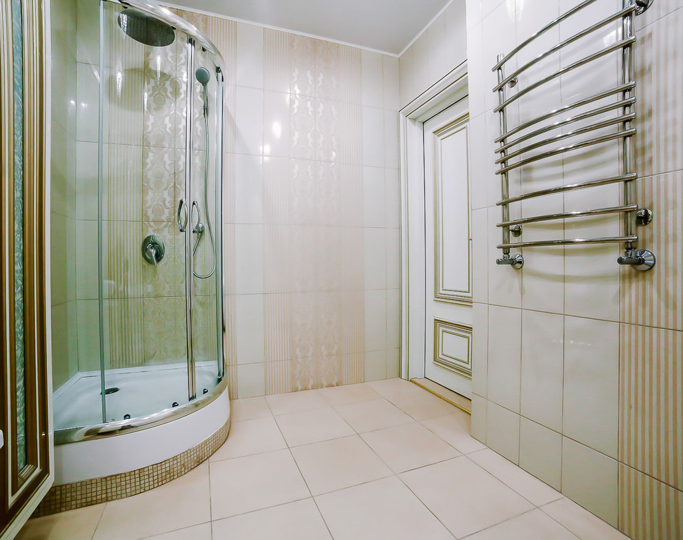 Классический интерьер трехкомнатной квартиры