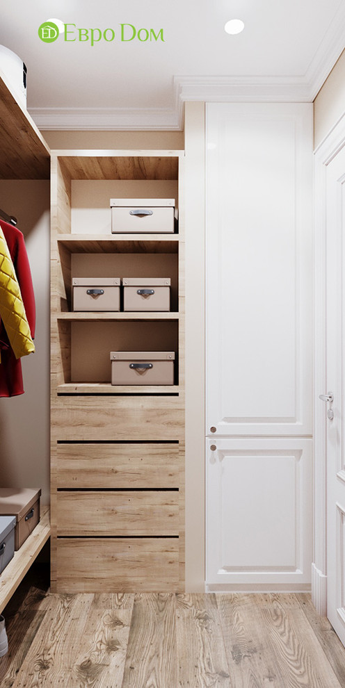 Дизайн трехкомнатной квартиры 83 кв. м в стиле неоклассика. Фото проекта