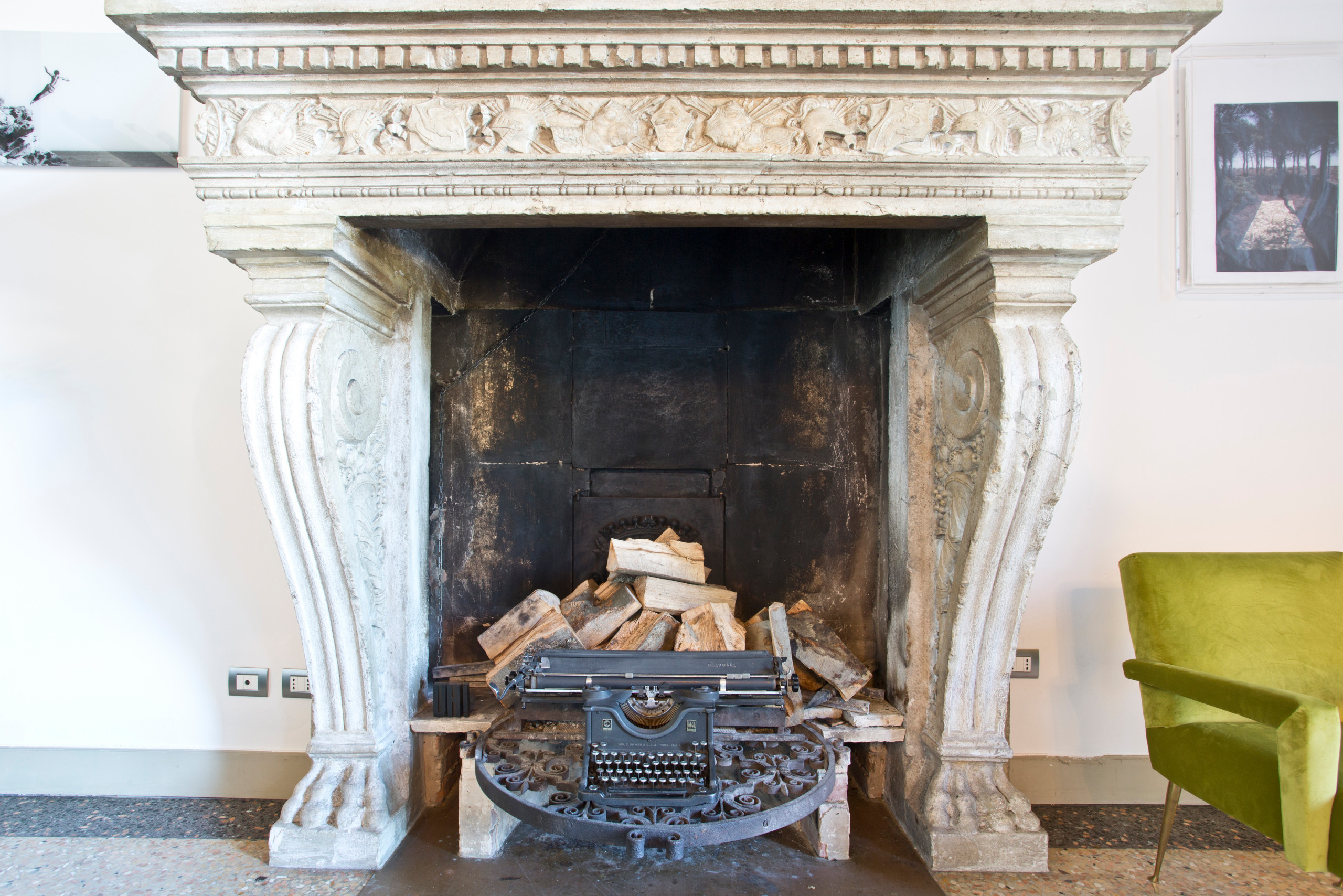 Houzz Италия: Дом-галерея на вилле XVIII века