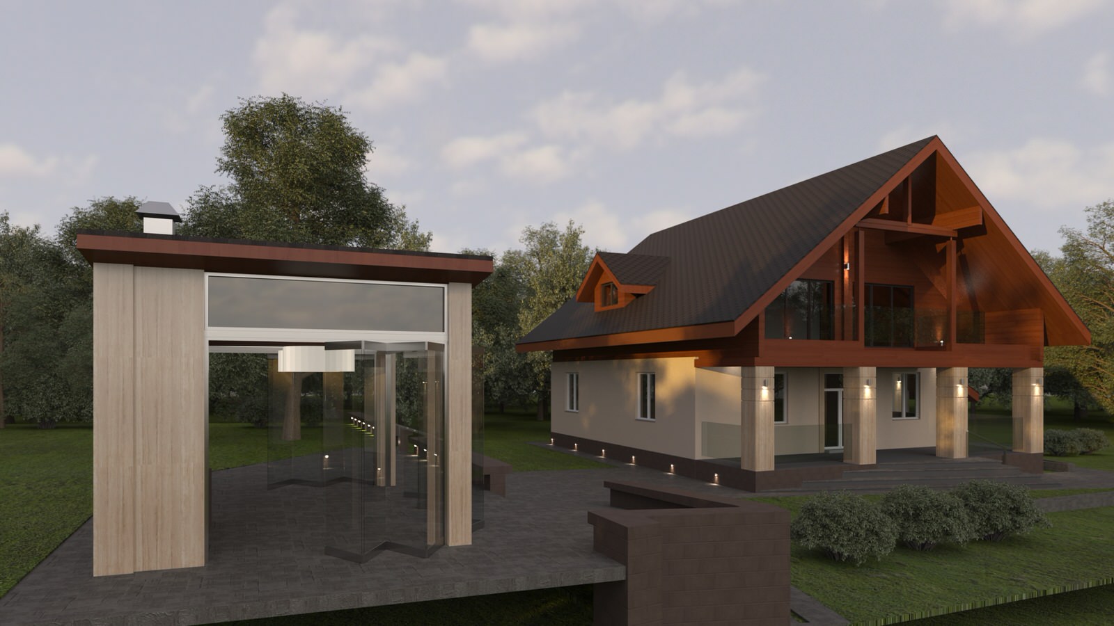 Загородный дом