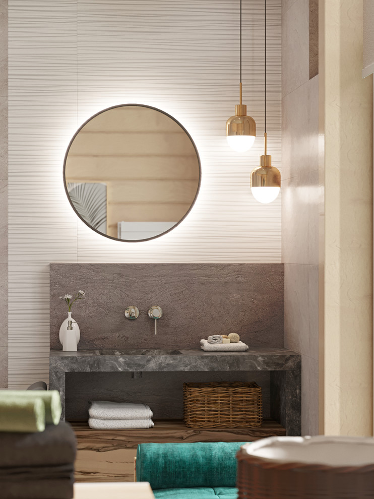 Дом из клееного бруса в пригороде Барнаула