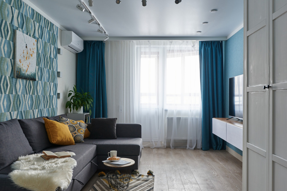 яркий и уютный интерьер на Заречной