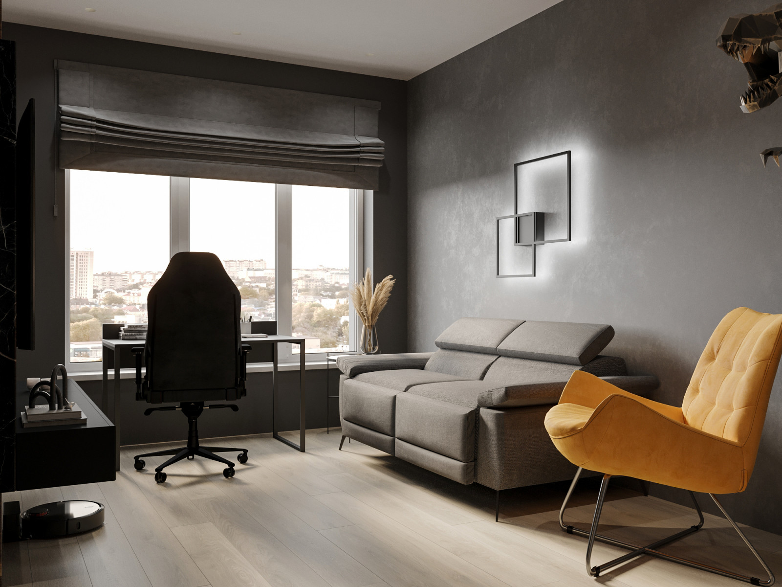 Современная квартира 45,5 м² в лаконичном стиле