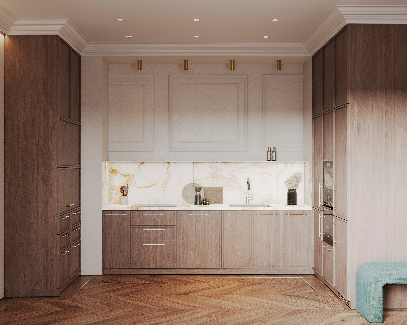 Дизайн квартиры в ЖК "Наследие",  г.Тула