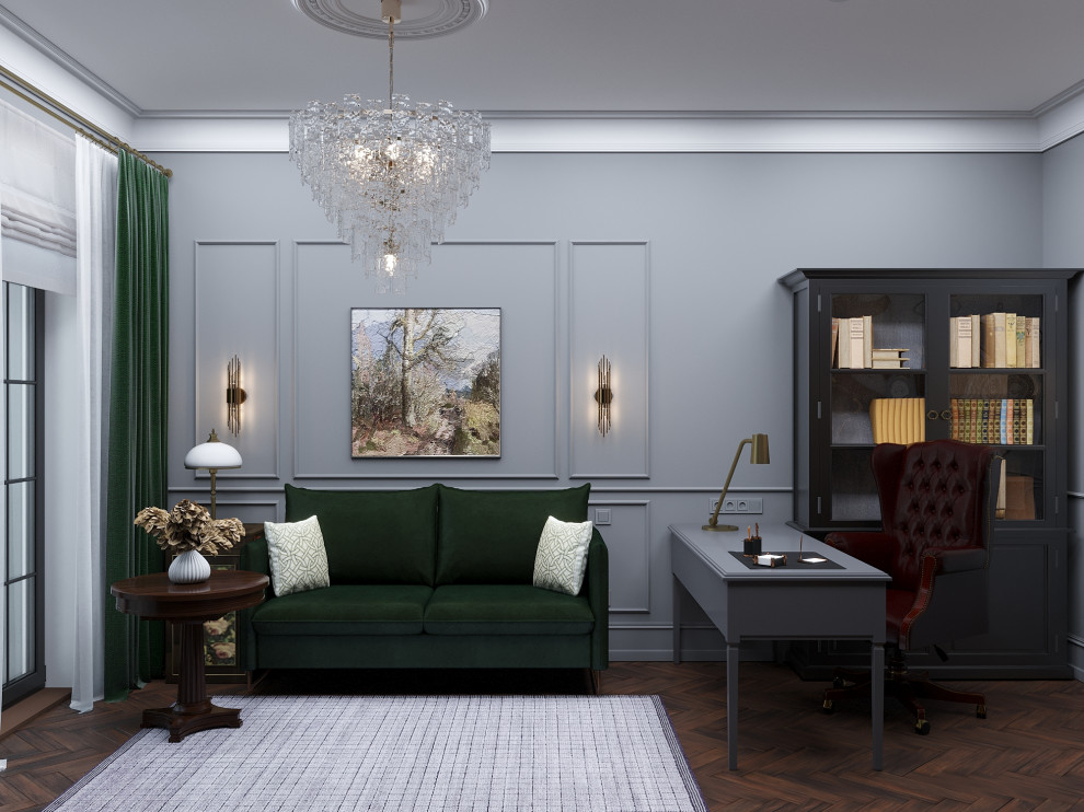 Дизайн-проект трехкомнатной квартиры для пары средних лет.