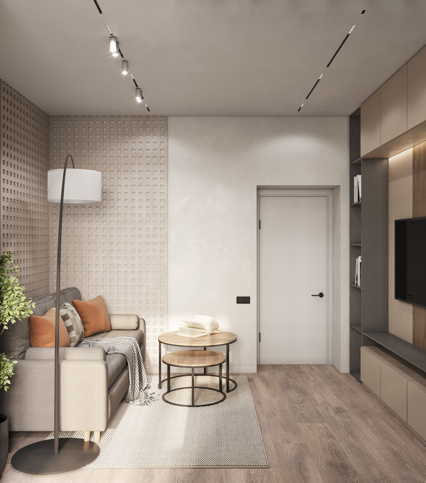 Гостиная-спальня 22 кв.м.