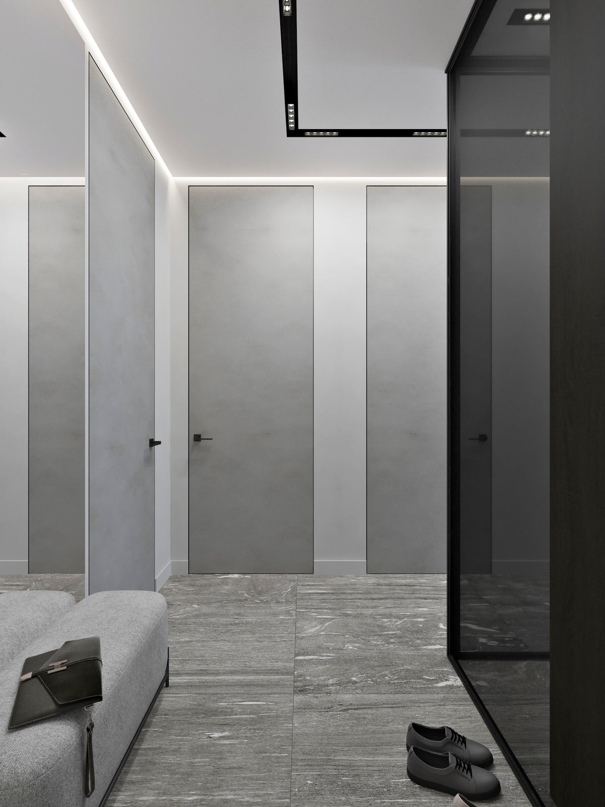 Минималистичный интерьер для молодой семьи