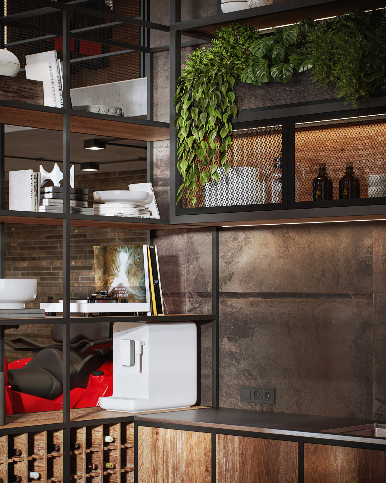 Лофт-гараж 103 кв