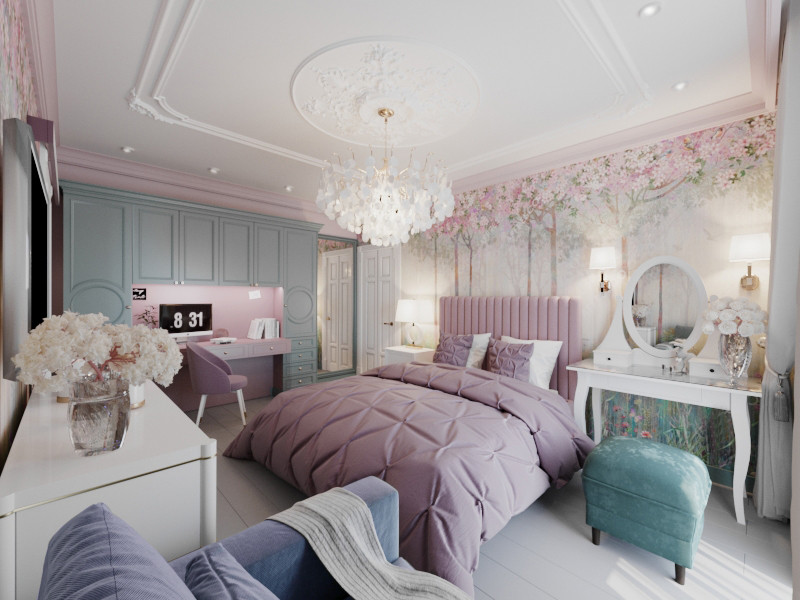 Легкий, воздушный интерьер квартиры в Москве