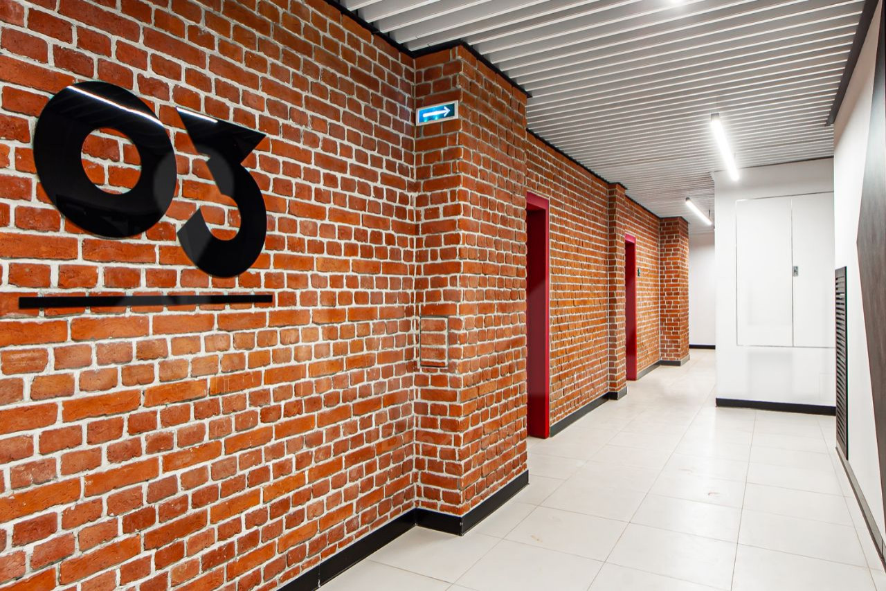 Геометрический двухуровневый лофт