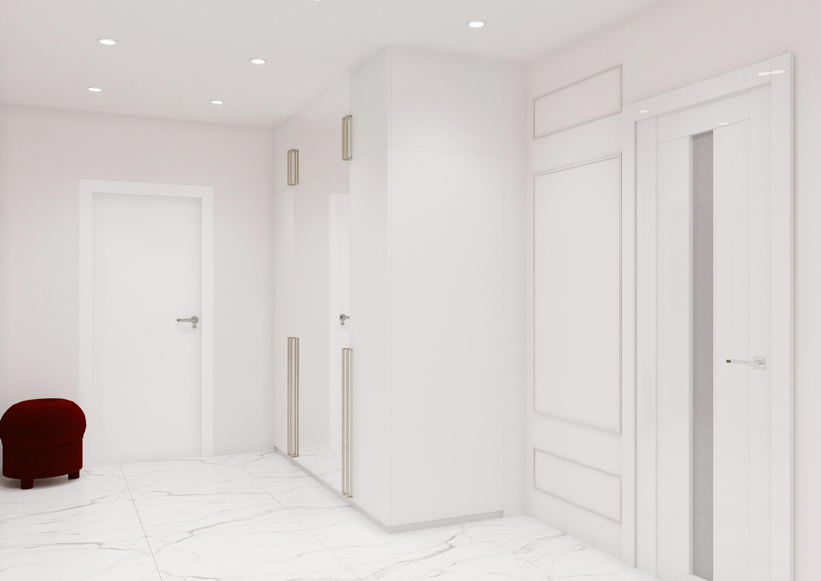 Проект 1 комнатной квартиры для молодой девушки