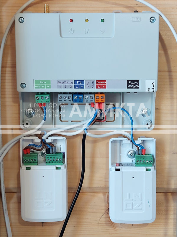 Инженерные системы для дома из бруса 215 м²