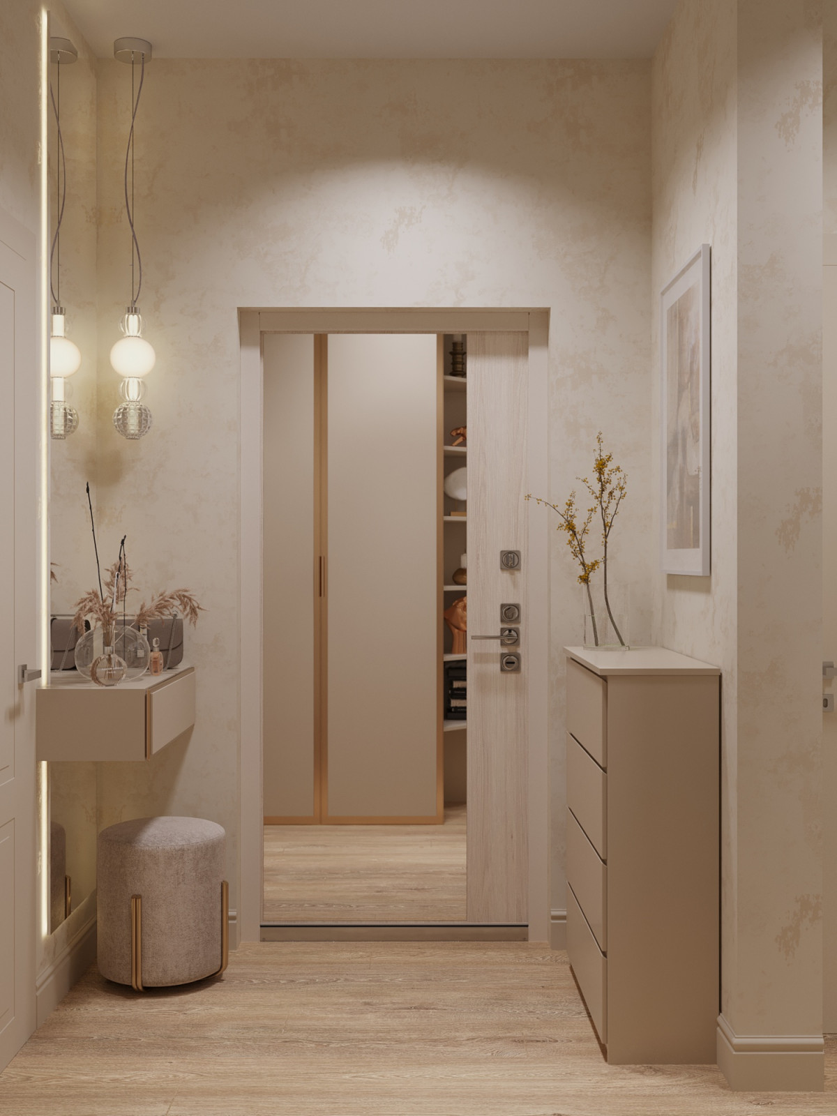 ЖК Вдохновение, прихожая