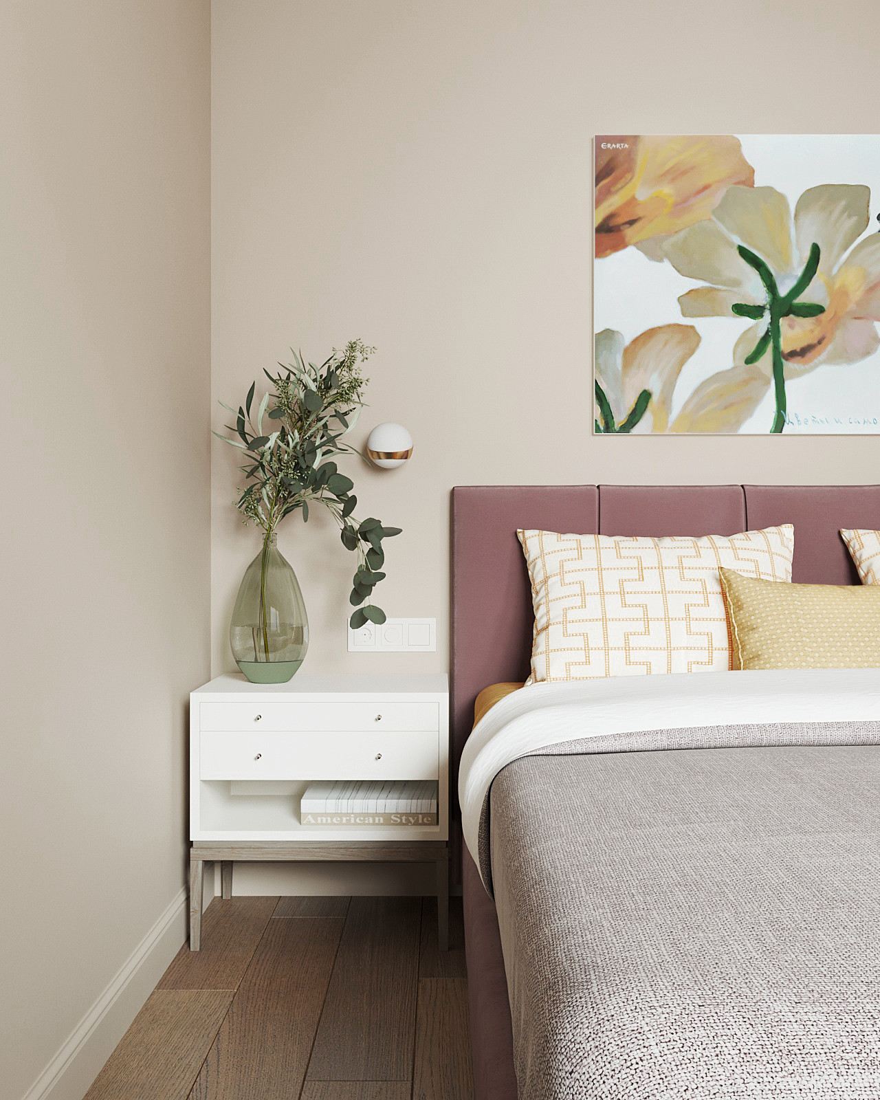 Яркая эклектика для молодой семьи