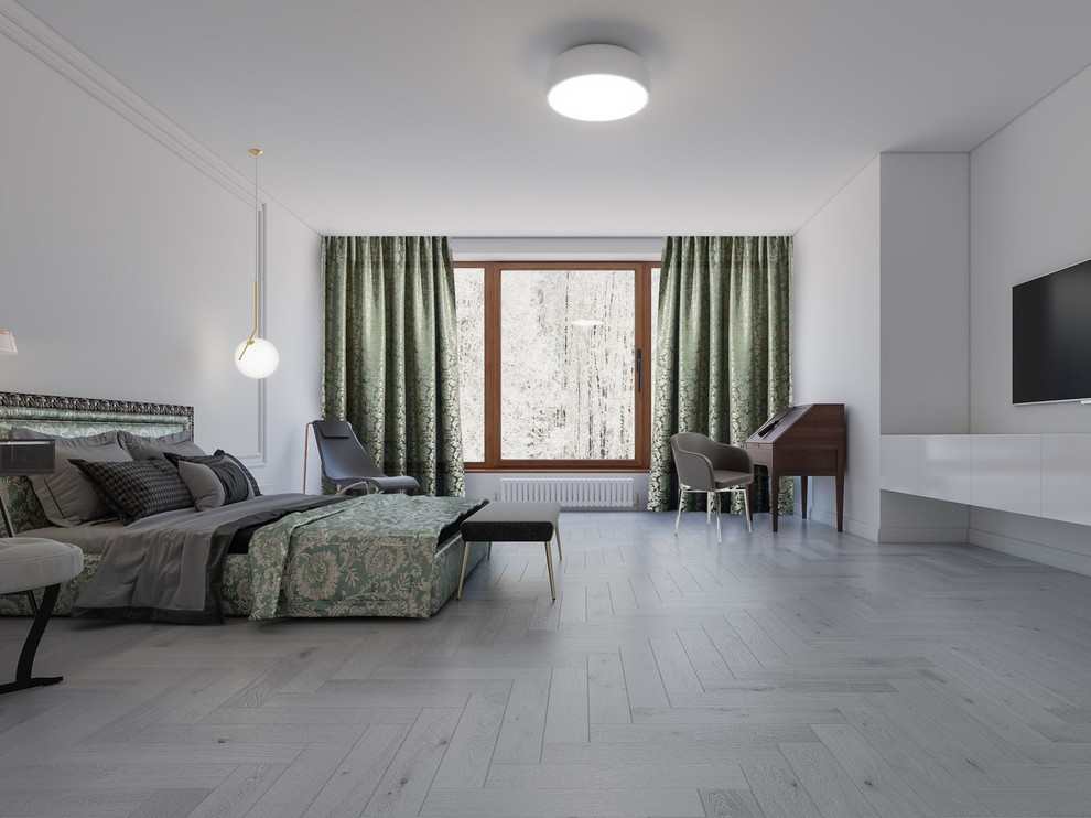 Воздух: двухэтажный дом для большой семьи 724 м²